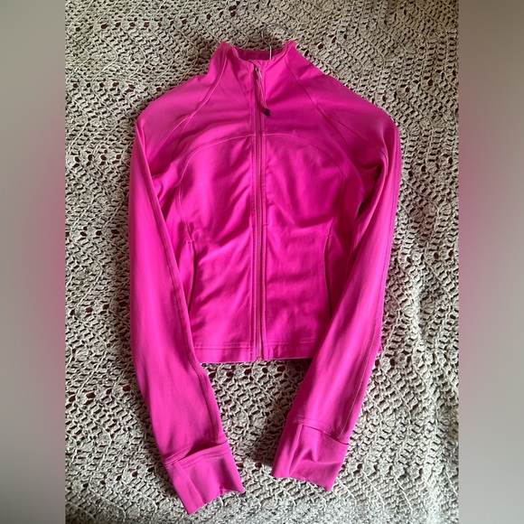 Jackets & Blazers - Hot pink define lululemon jacket